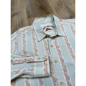 Tommy Bahama Mens Relax Cotton Lawn Shirt Western Button-Down Shirt XXL